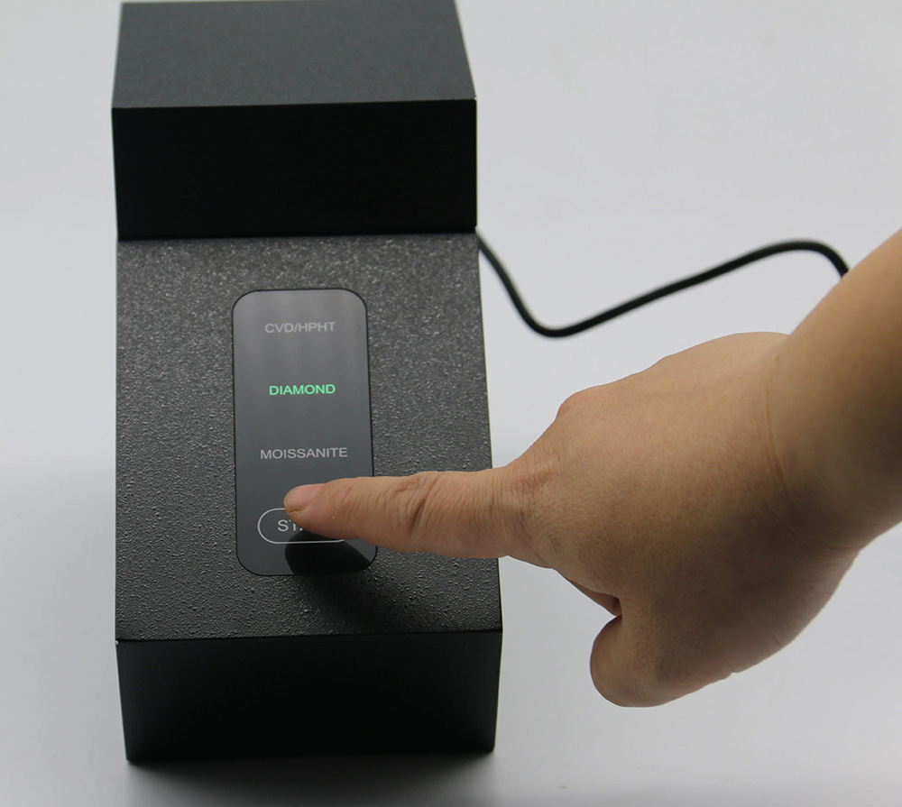 Jewelry Gemstone Testing Identification Machine Diamond Moissanite CVD/HPHT Tester SDC-200